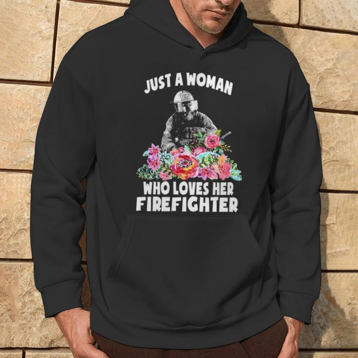 Firefighter Love My Firefighter Hoodie Lifestyle