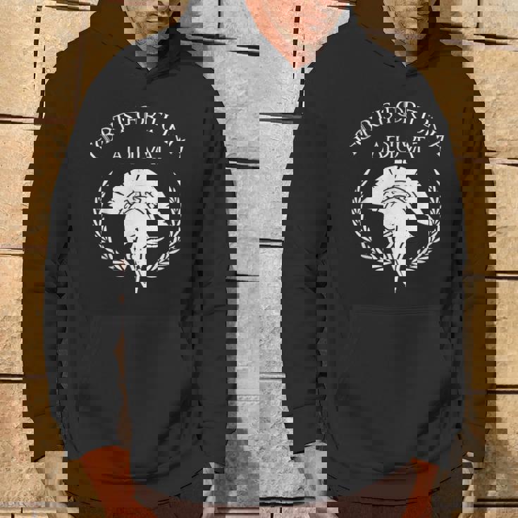 Fortis Fortuna Adiuvat Latina Sudadera Estilo de vida
