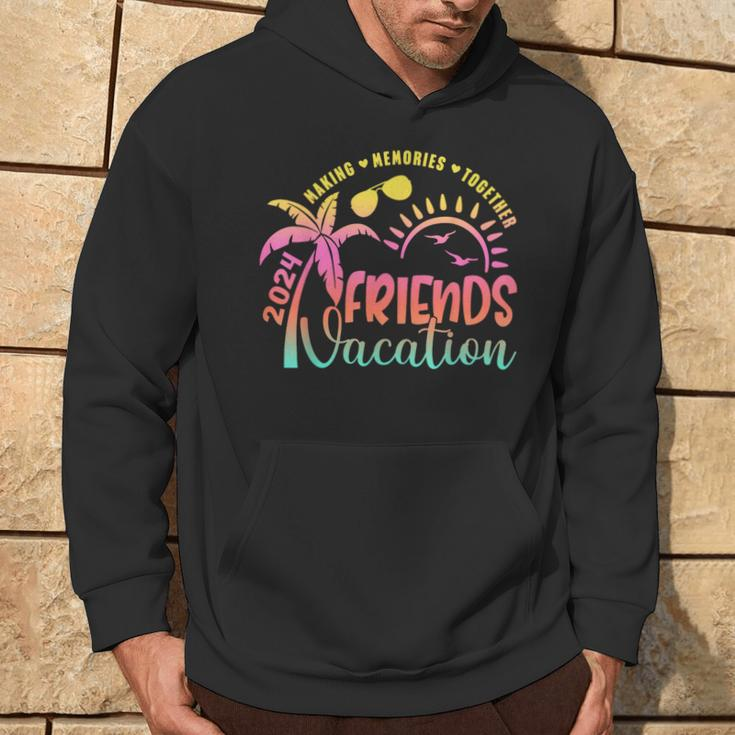 Friends Vacation 2024 Making Memories Together Summer Trip Hoodie Lifestyle