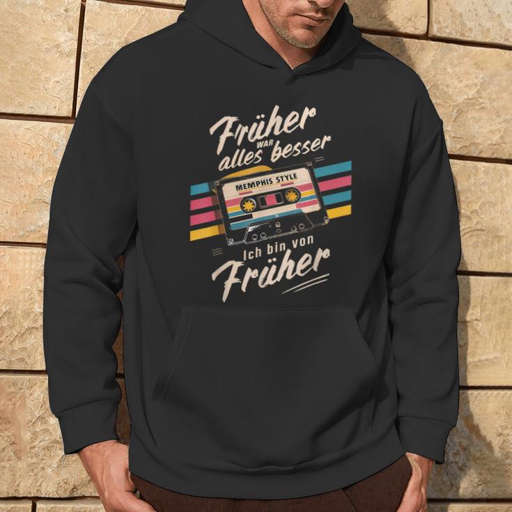 Früher War Alles Besser Ich Binon Früher 80Er 90Er Retro Hoodie Lebensstil