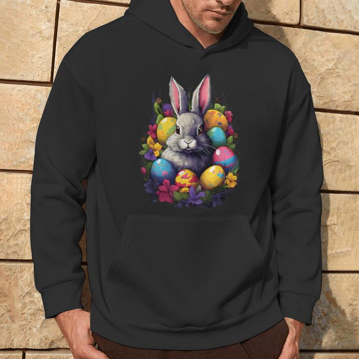 Frühling Ostern Karnickel Süßes Kaninchen Osterhase Motive Hoodie Lebensstil