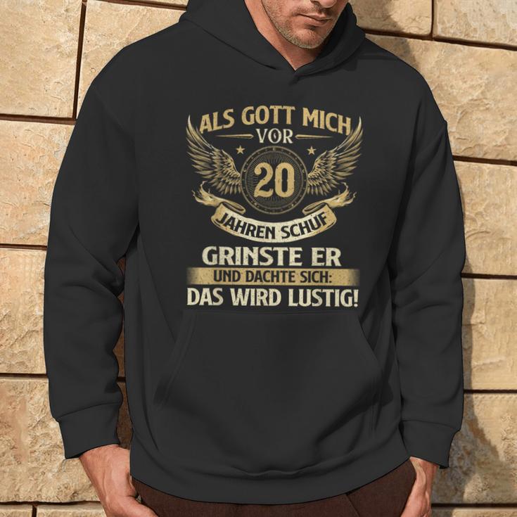 Als Gott Michor 20 Jahre Schuf Birthday Hoodie Lebensstil