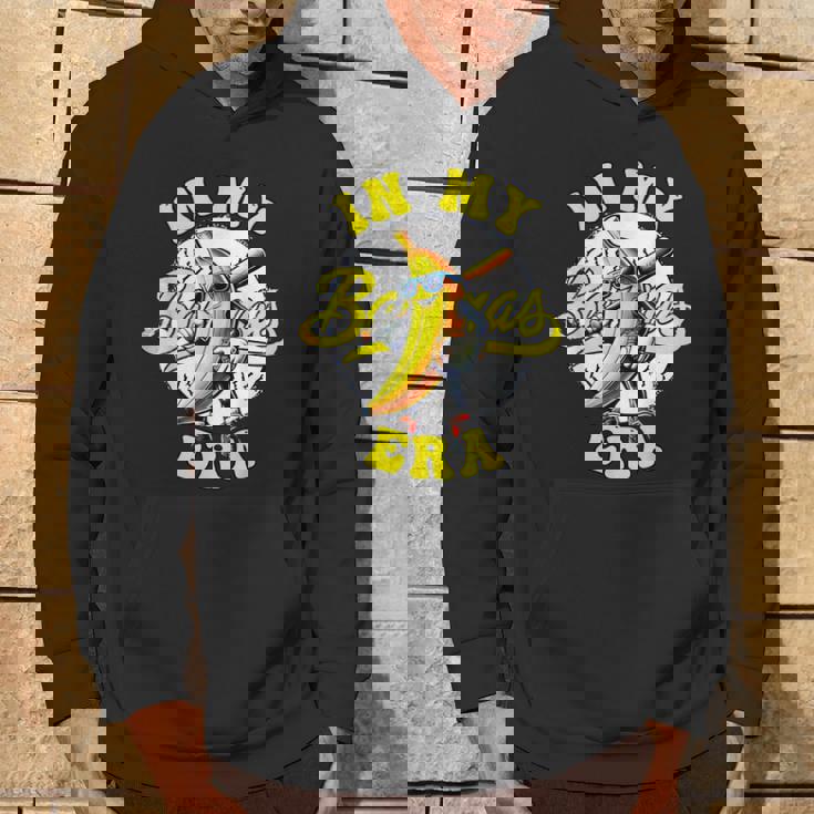 Banana In My Bananas Era Banana Playing Baseball Hoodie Lifestyle