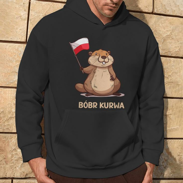 Bober Bóbr Kurwa Internet Meme Poland Flag Beaver Hoodie Lebensstil
