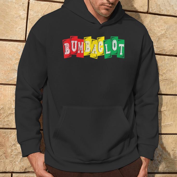 Bumbaclot Jamaican Slang Reggae Music Hoodie Lifestyle