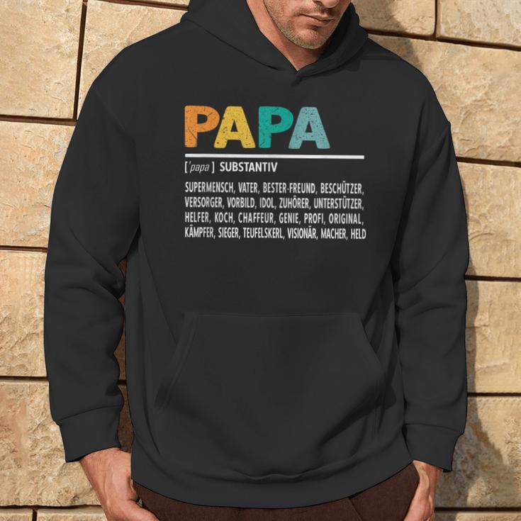 Definition Papa Besterater Der Welt S Kapuzenpullover Lebensstil