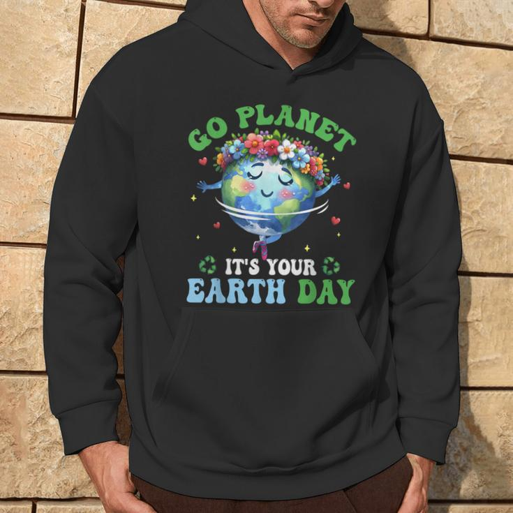 Earth Day Ballet Dancer Go Planet Its Your Earth Day Hoodie Lifestyle