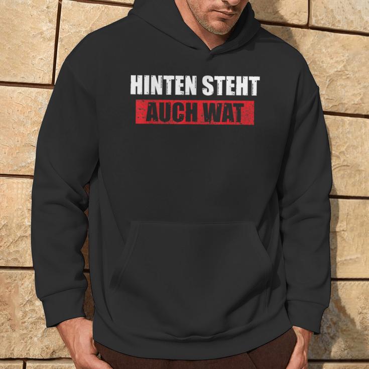 Hinten Steht Auch Wat Auch Wat Slogan Hoodie Lebensstil