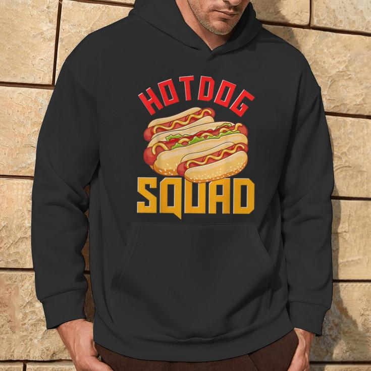 Hotdog Squad Hot Dog Joke Sausage Frankfurt Hoodie Lifestyle