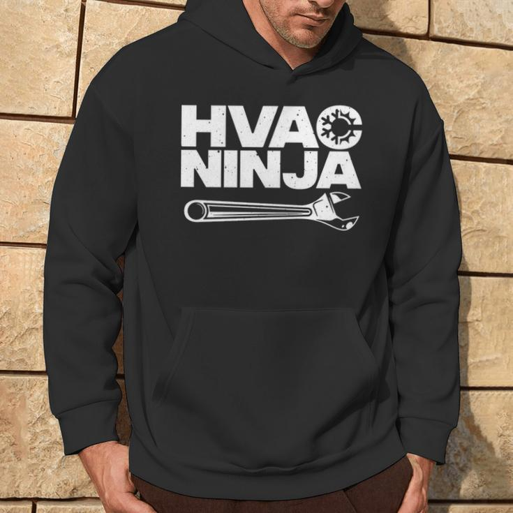 Hvac For Men Cool Technician Air Condition Lover Hoodie Lifestyle