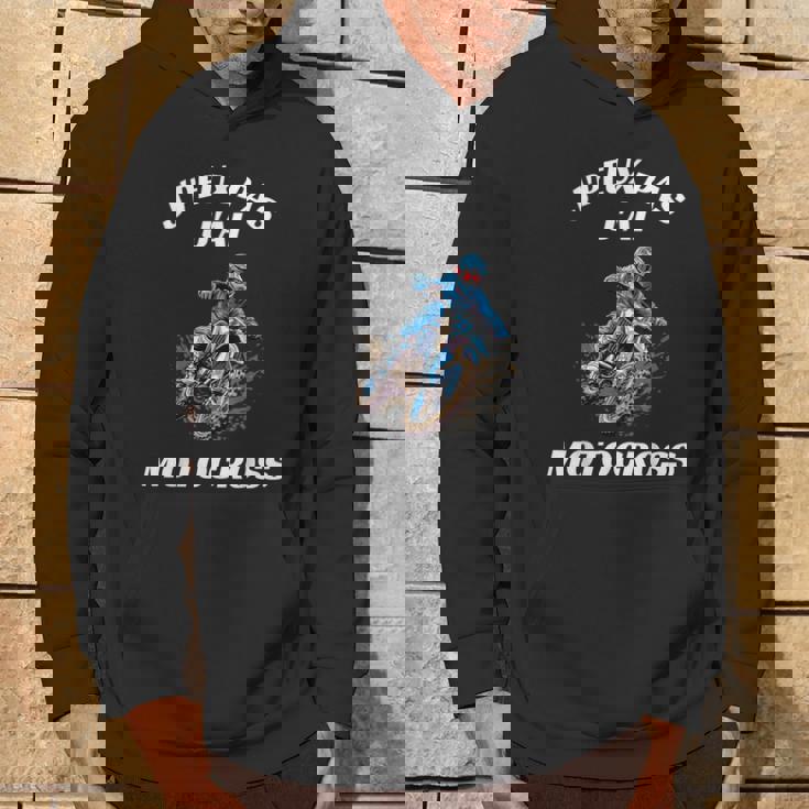 J'peux Pas J'ai Motocross Humour Motard Moto Cross Sweat à capuche Lifestyle