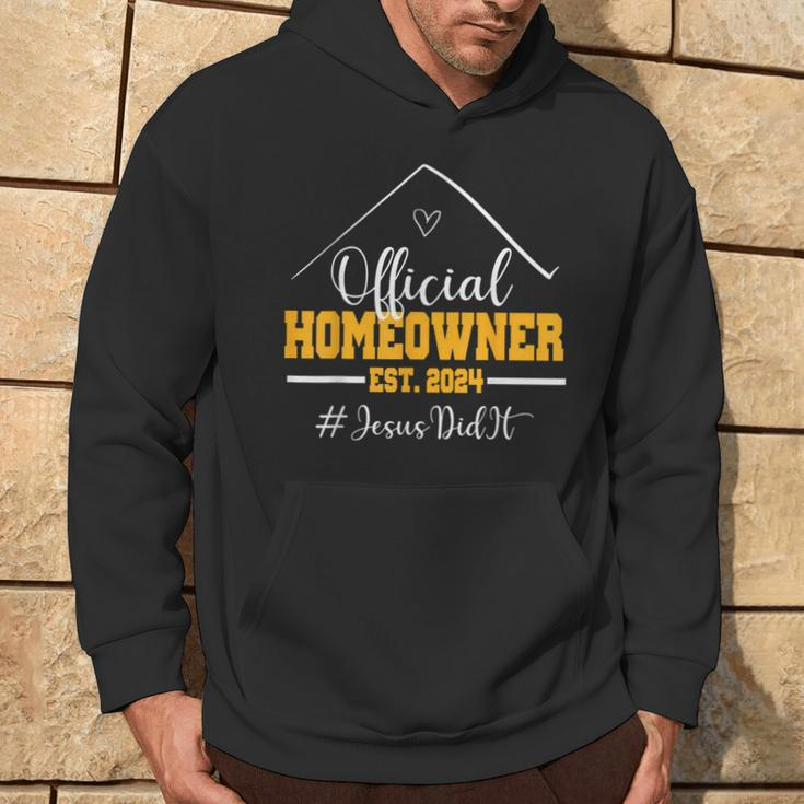 Official Homeowner Proud New Housewarming Party 2024 Hoodie Lifestyle
