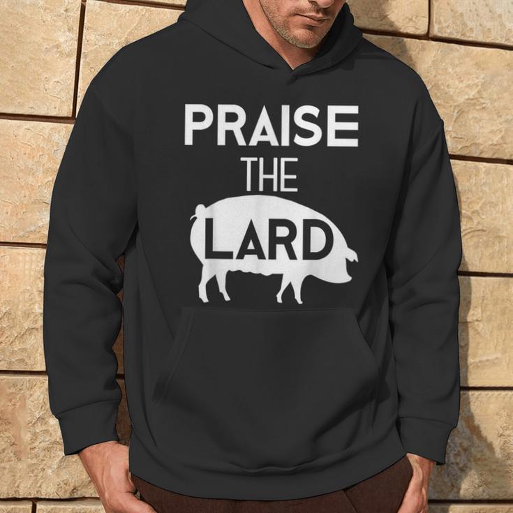 Pig Roast Bacon Lover Praise The Lard Hoodie Lifestyle