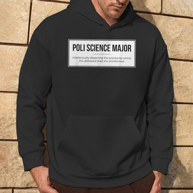 Political Science Major For Poli Science Student Hoodie Lifestyle