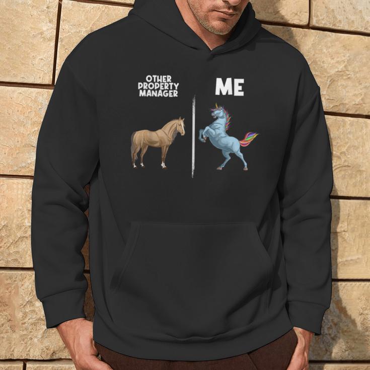 Property Manager Unicorn Real Estate Management Hoodie Lifestyle