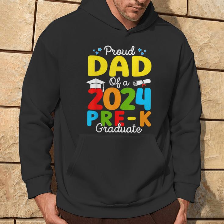 Proud Dad Of A Class Of 2024 Pre-K Graduate Father Hoodie Lifestyle