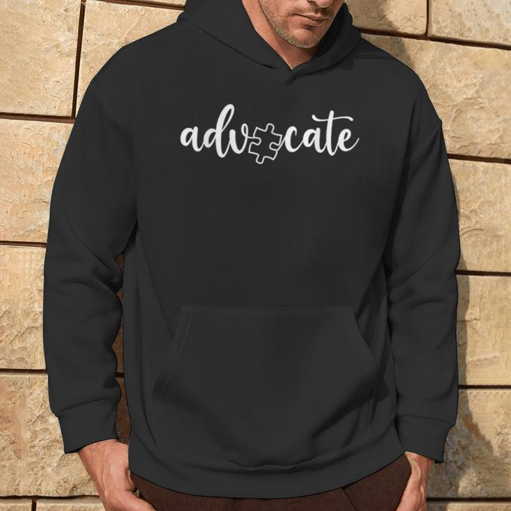 Puzzle For Autism Awareness Advocate Hoodie Lifestyle