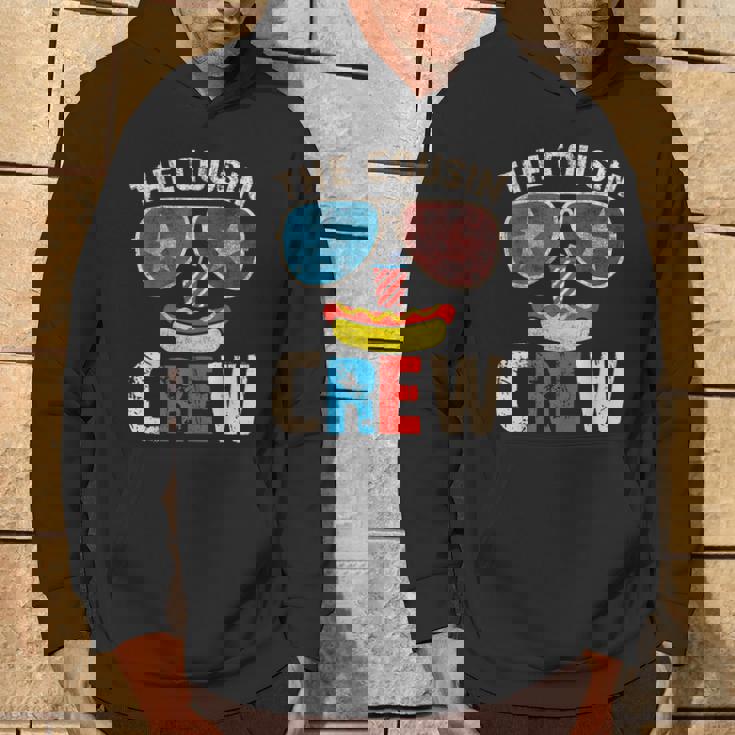 Red White And Blue Cousin Crew 2024 Happy 4Th Of July Hoodie Lifestyle