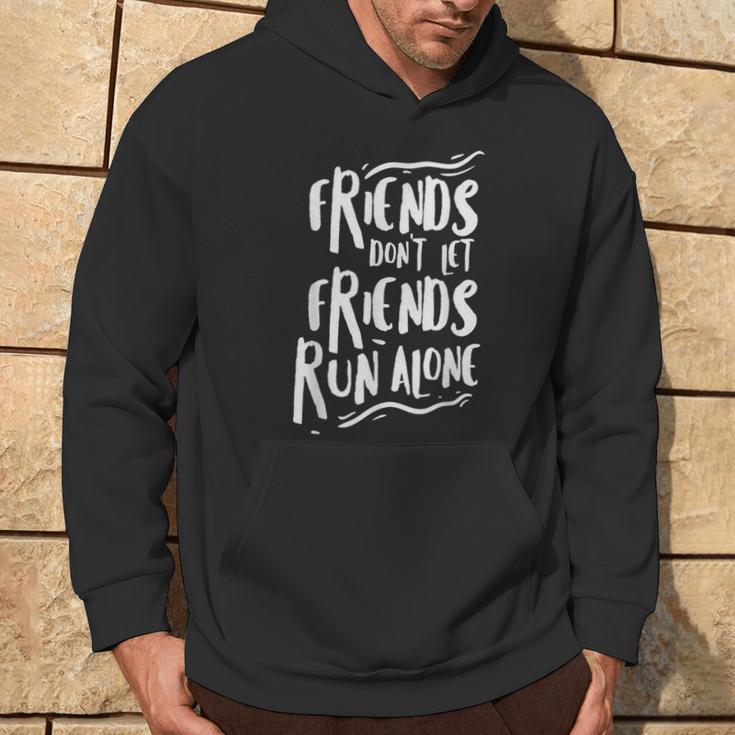 Running Friends Marathon Runners Jogging Hoodie Lifestyle