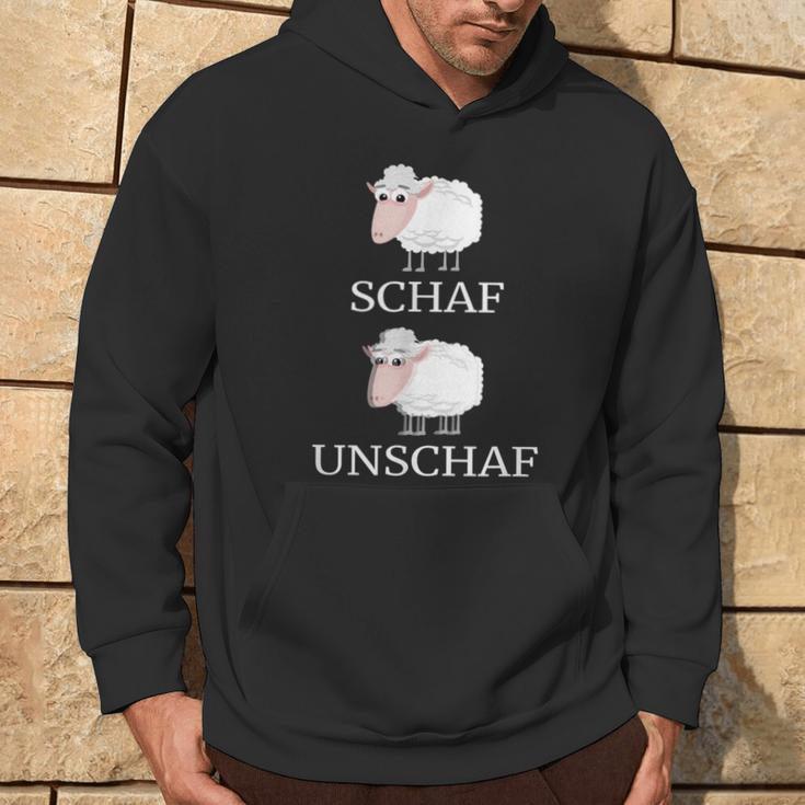 Sheep Unschaf Slogan Word Joke Kapuzenpullover Lebensstil