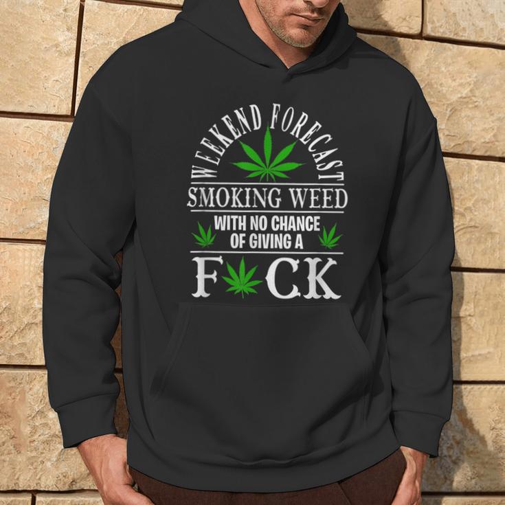 Smoking Weed With No Chance Of Giving A Fuck Hoodie Lifestyle