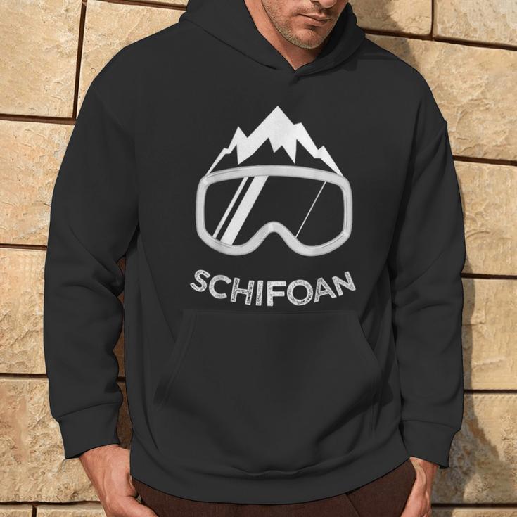 Snowboard Schifoan Snowboarder Skiing Ski Hoodie Lebensstil