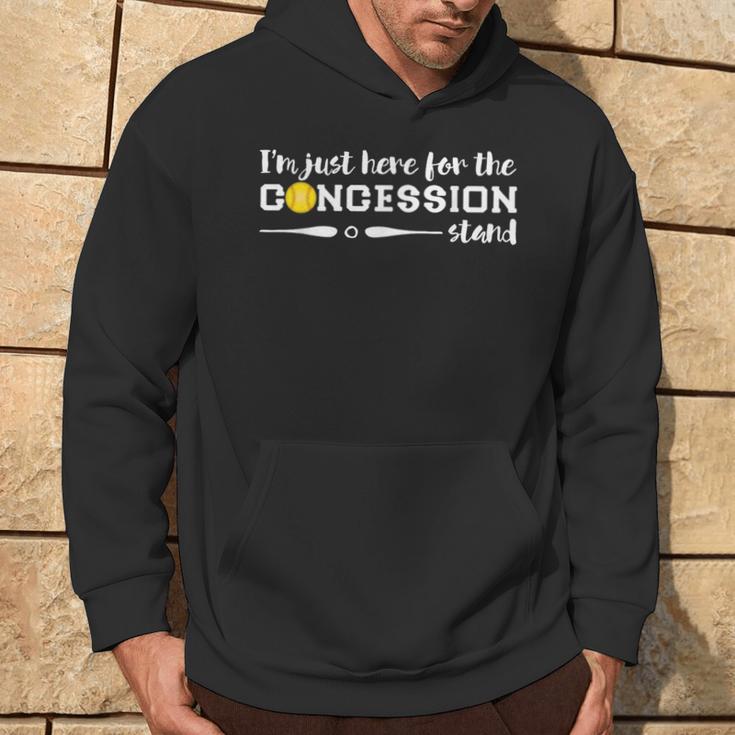 Softball Quote Concession Stand Food And Snacks Hoodie Lifestyle