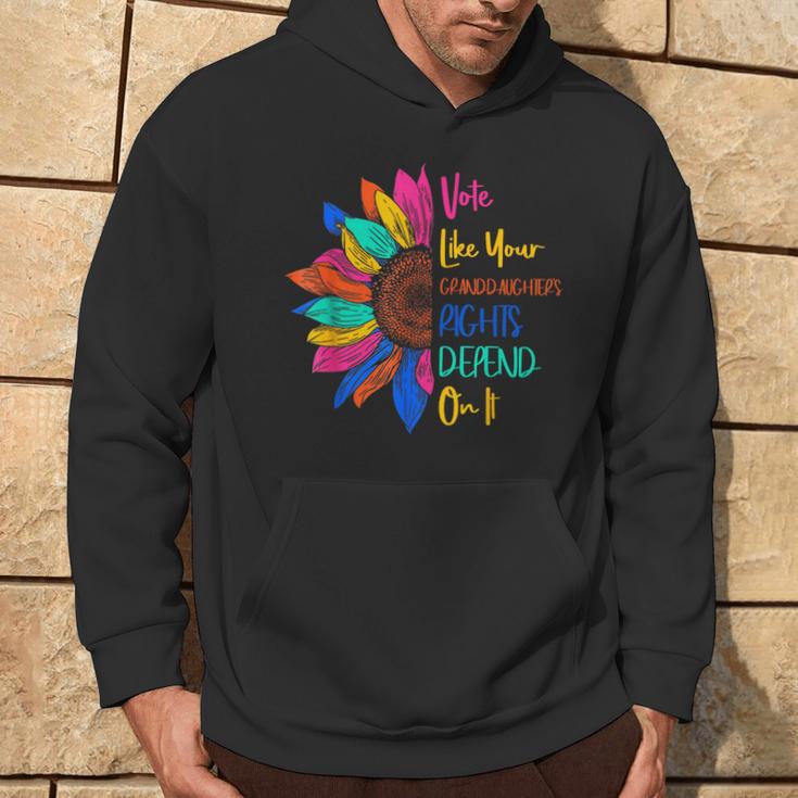 Vote Like Your Granddaughter's Rights Depend On It Hoodie Lifestyle