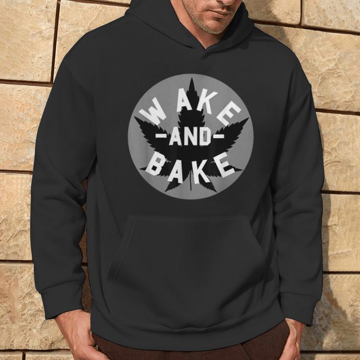 Wake And Bake Pot LeafMarijuana Hoodie Lifestyle