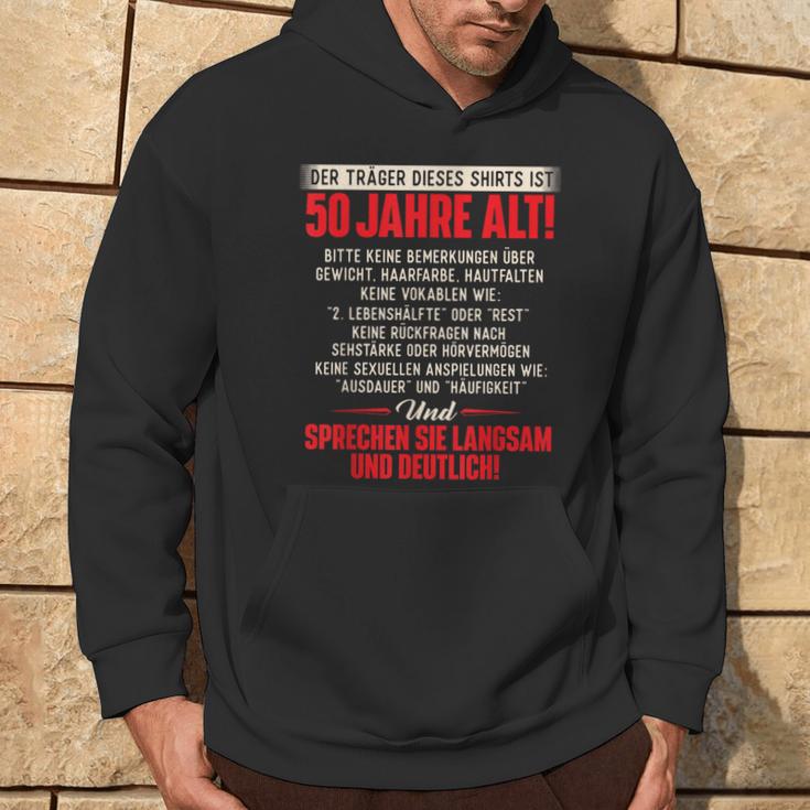 Witz Träger Ist 50Th Birthday Hoodie Lebensstil