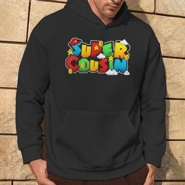 Gamer Super Cousin Gamer For Cousin Hoodie Lifestyle