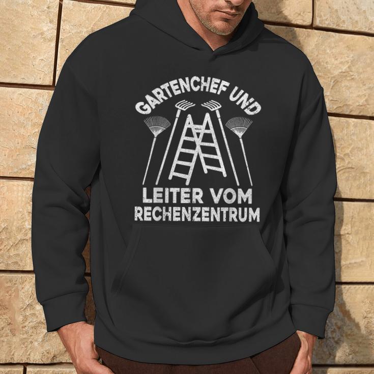 Gartenchef Und Leiteron Rechenzentrum Hobby Gardener Garden Hoodie Lebensstil