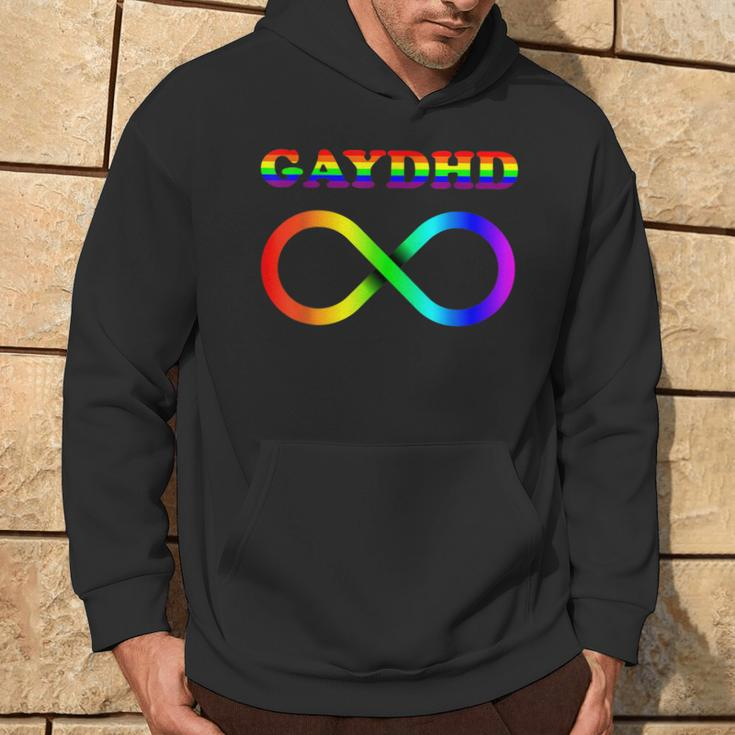 Gay Adhd Gaydhd Neurodiverse Lgbt Pride Hoodie Lifestyle