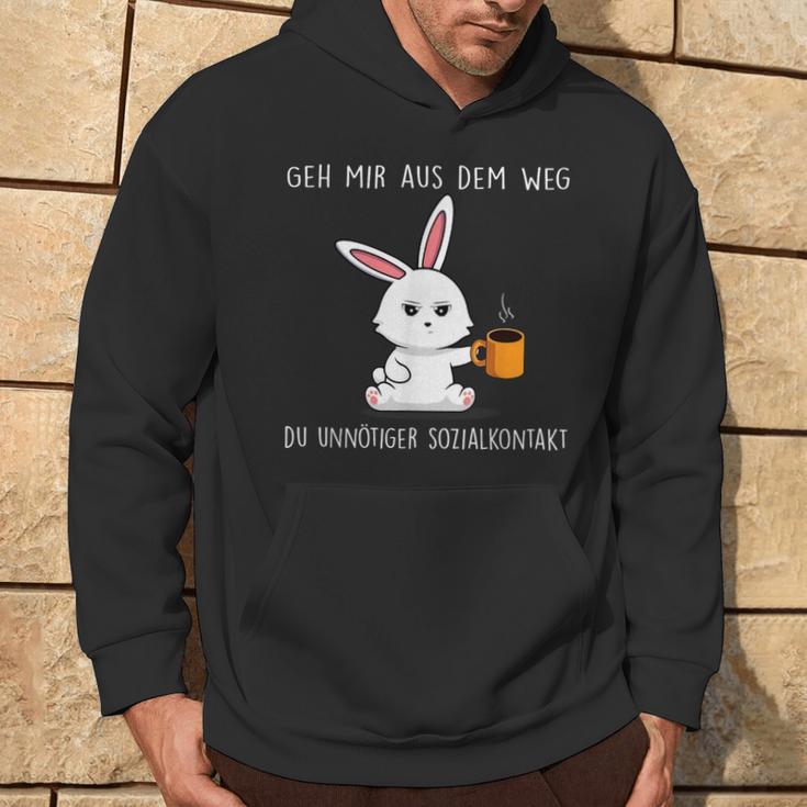 Geh Mir Aus Dem Weg Du Unnötiger Sozialkontakt German S Hoodie Lebensstil