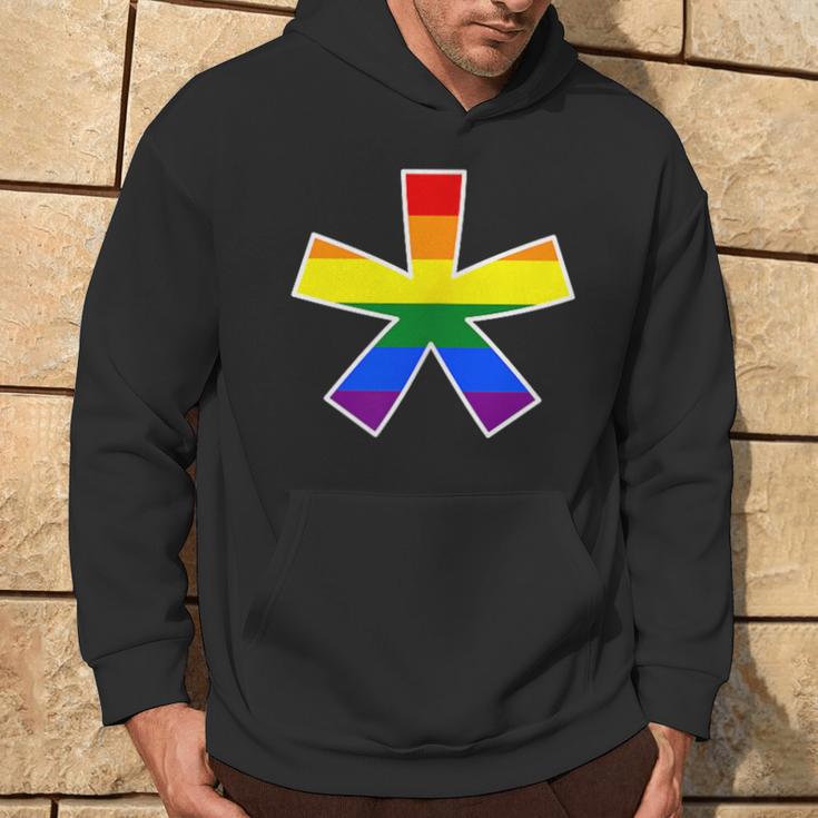 Gendersternchen Lgbtq Genderstern Hoodie Lebensstil