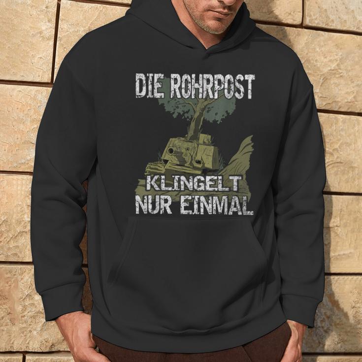 German Tiger Tank Die Rohrpost Klingelt Nur Einmal Deutsche Tiger Hoodie Lebensstil