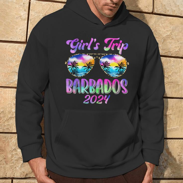 Girl’S Trip Barbados 2024 Summer Beach Weekend Vacation Hoodie Lifestyle