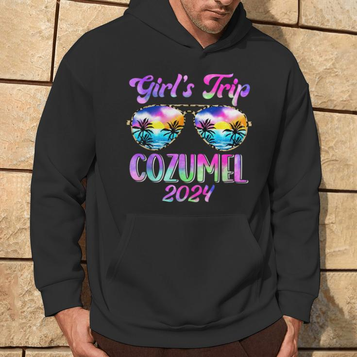Girl’S Trip Cozumel 2024 Summer Beach Weekend Vacation Women Hoodie Lifestyle