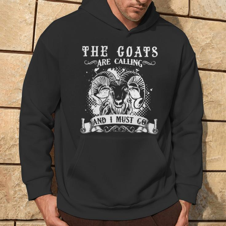 Goa The Goats Is Calling And I Must Go Hoodie Lifestyle
