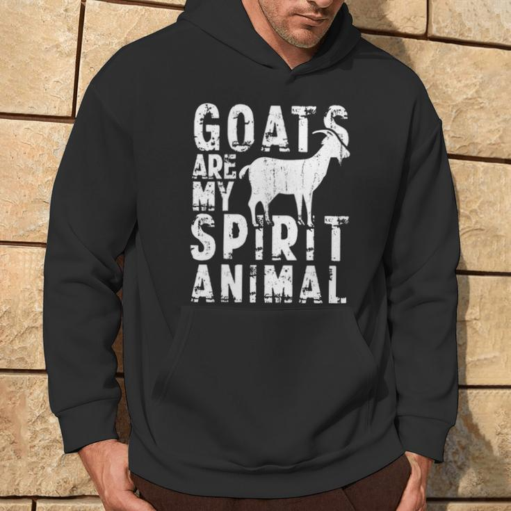 Goat Are My Spirit Animal Lover Hoodie Lifestyle