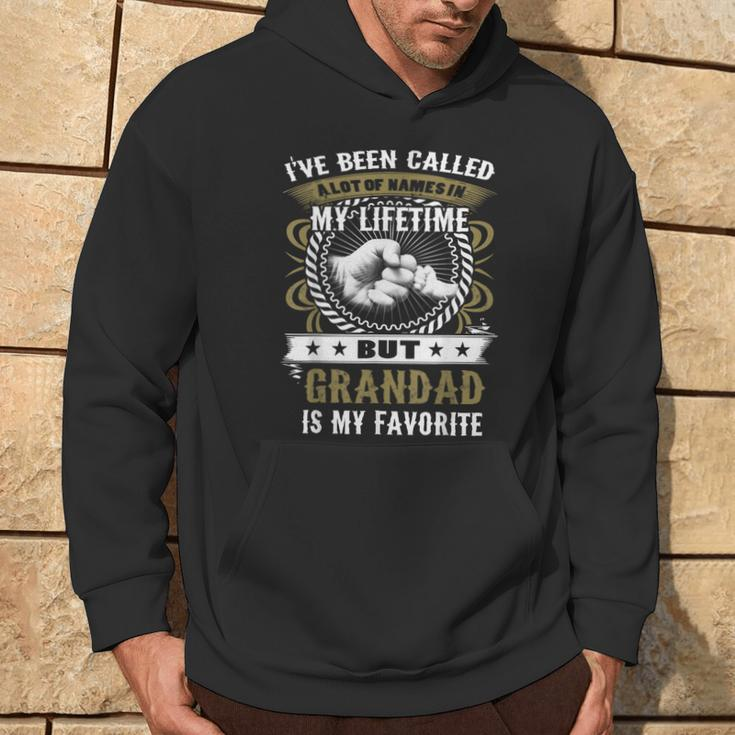 Grandad Is My Favorite Name Fathers Day For Men Hoodie Lifestyle