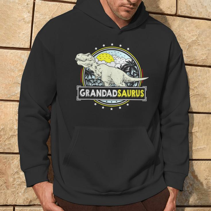 Grandadsaurus For Grandpa Fathers DayRex Dinosaur Hoodie Lifestyle