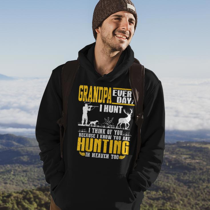 My Grandpa Every Day I Hunt I Think Of You Hunting In Heaven Hoodie Lifestyle