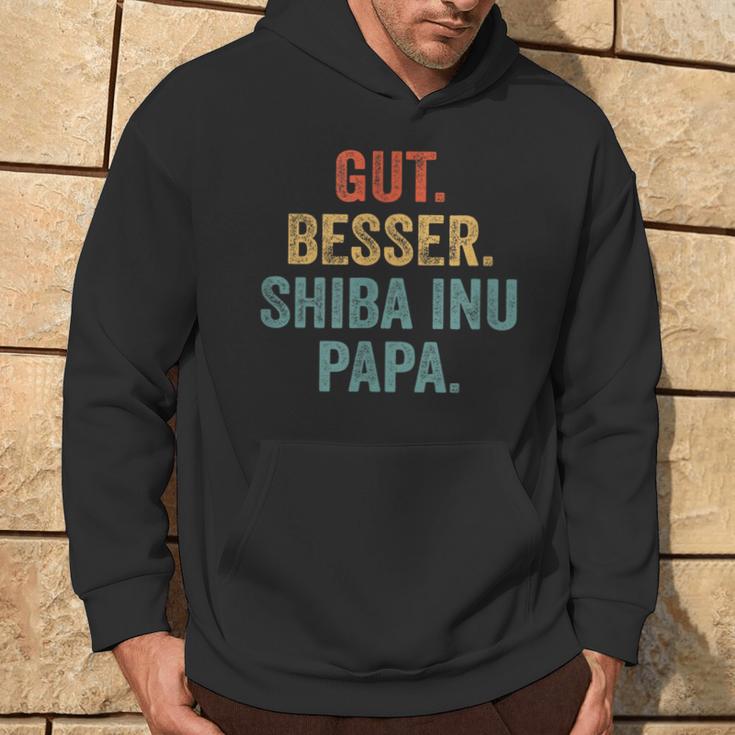 Gut Besser Shiba Inu Papa Kapuzenpullover Lebensstil