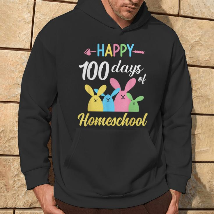Happy 100 Days Of Homeschool Kid Süße Kinder 100 Tage Hoodie Lebensstil