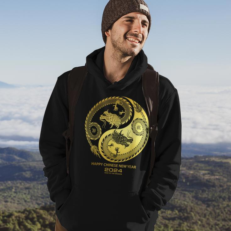 Happy 2024 Chinese New Year 2024 Year Of The Dragon 2024 Hoodie Lifestyle