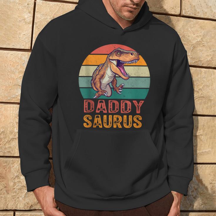 Happy Daddy Saurus T-Rex Dinosaurieratertag Dinosaurier Papa Kapuzenpullover Lebensstil