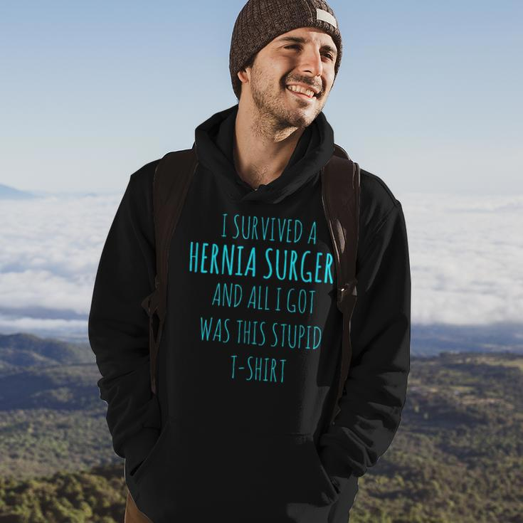 Hernia Surgery Get Well Soon Recovery Gag Hoodie Lifestyle
