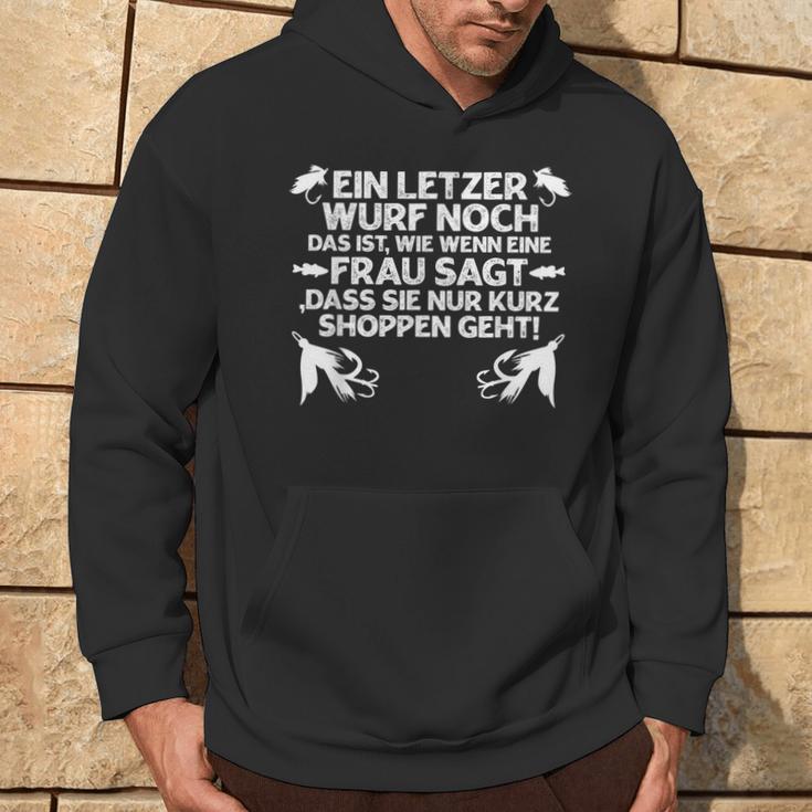 Herren Angeln I Lustiger Spruch Fischer Angel-Zubehör Papa Opa Cool Kapuzenpullover Lebensstil