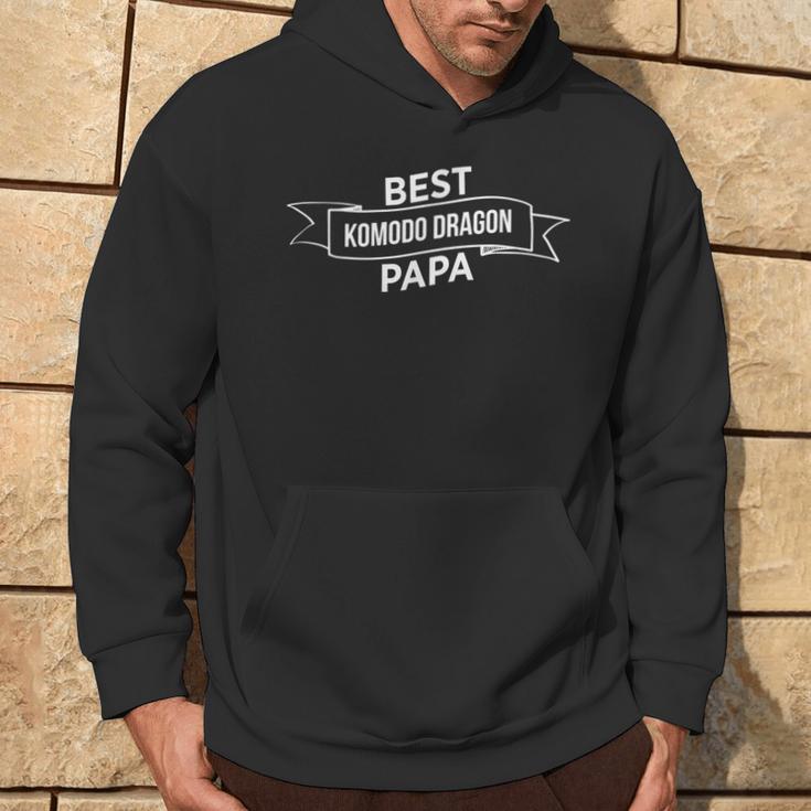 Herren Bester Komodo-Drache Papa Komodo-Drache Kapuzenpullover Lebensstil